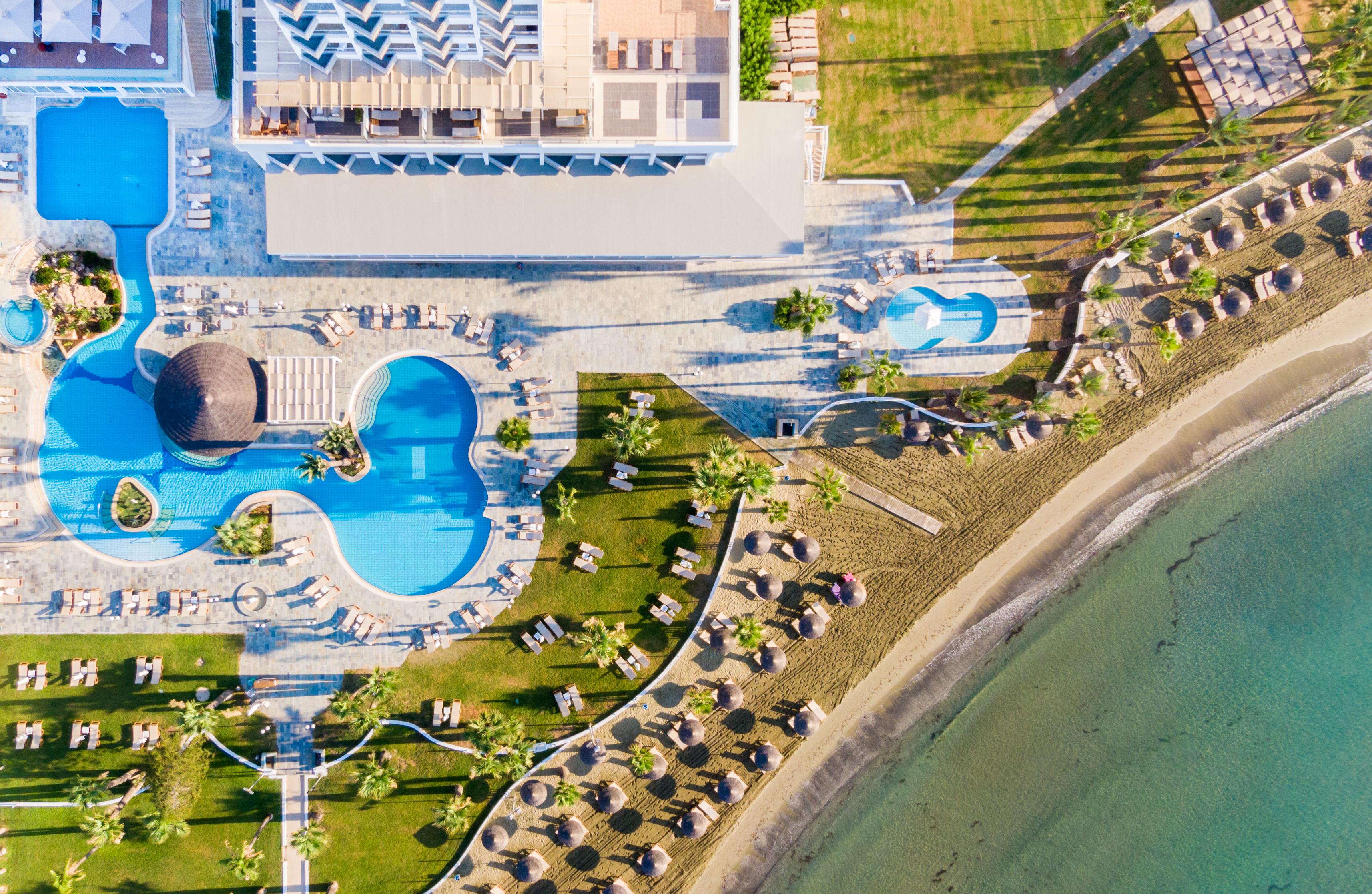 Golden Bay Beach Hotel Larnaca Eksteriør billede