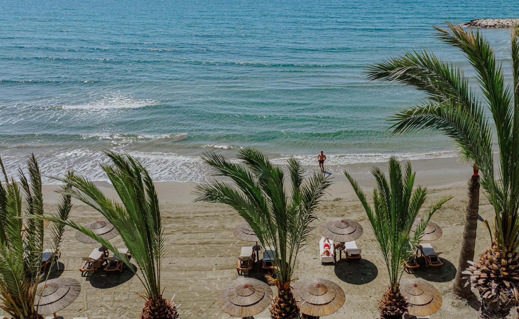 Golden Bay Beach Hotel Larnaca Eksteriør billede